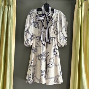 Zimmerman dress with tie.